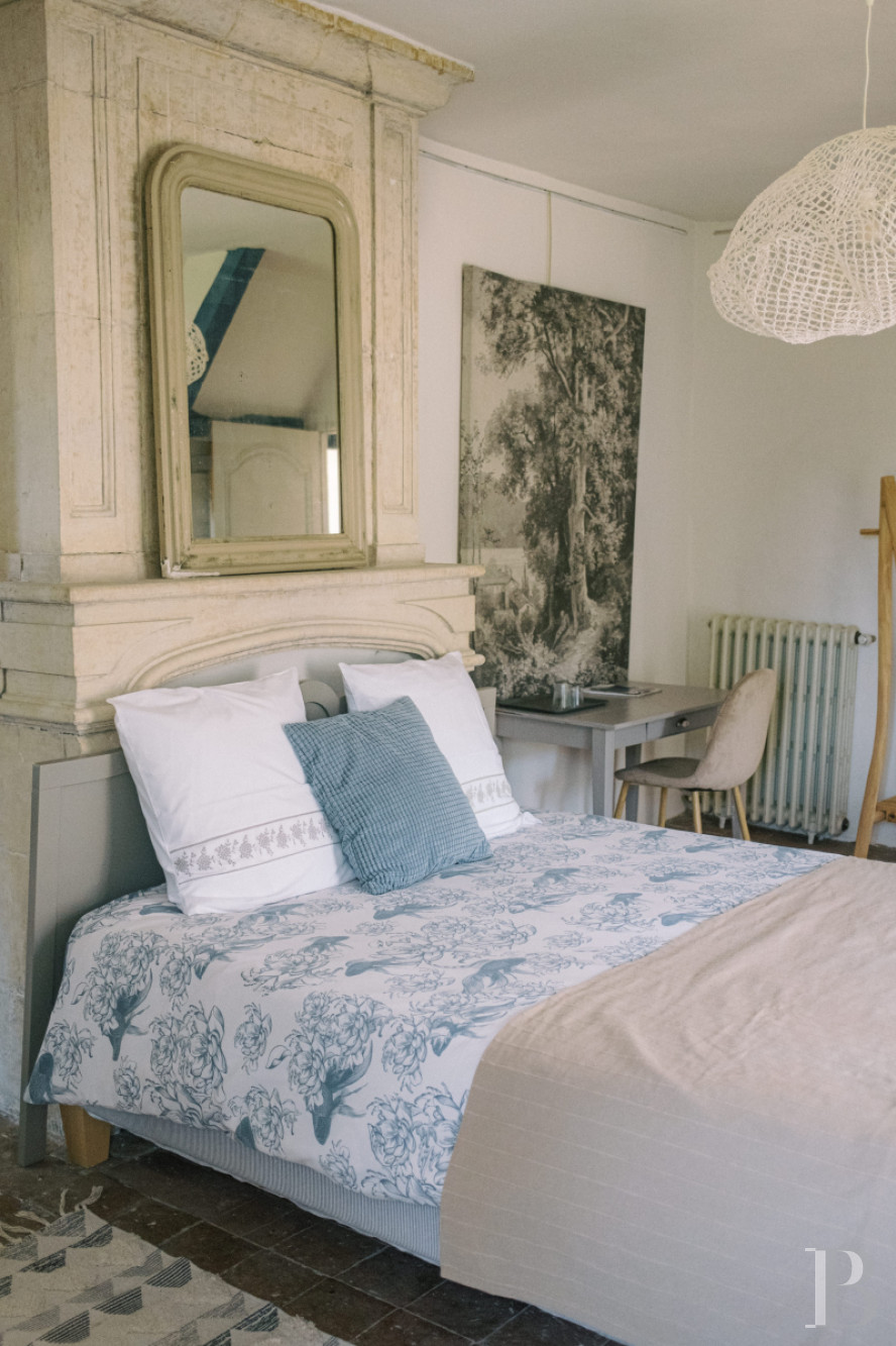 Dans le Calvados, au sud-est de Caen,  un château classique du 18e siècle tout en couleurs - photo  n°15